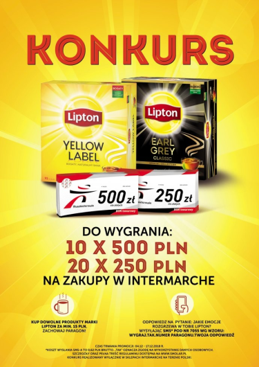 Konkurs "Rozgrzewamy emocje!" intermarche