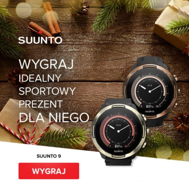 Wygraj idealny sporotowy prezent dla niego - Suunto