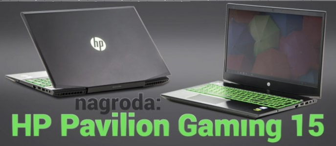 Wygraj laptopa HP Pavilion Gaming 15  benchmark.pl