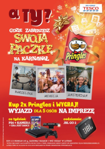 Loteria "Pringles na karnawał!" Tesco