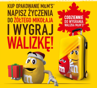 Wygraj walizkę M&M's