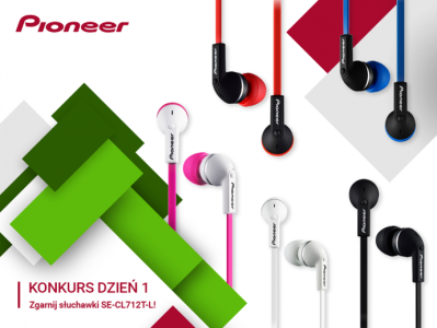 Wygraj codziennie słuchawki Pioneer