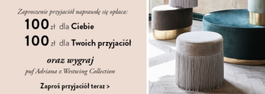 Konkurs "Zaproś znajomych i wygraj puf Adriana!"