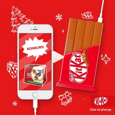 Konkurs fotograficzny "Świąteczne selfie z Kit Kat"