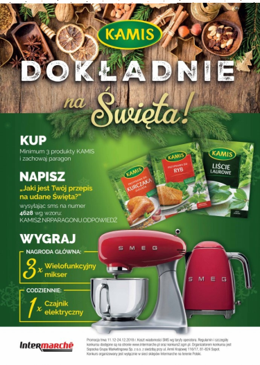 Konkurs "Dokładnie na święta" Intermarche