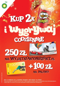 Loteria "Wygrywaj nagrody od Pringles" BP