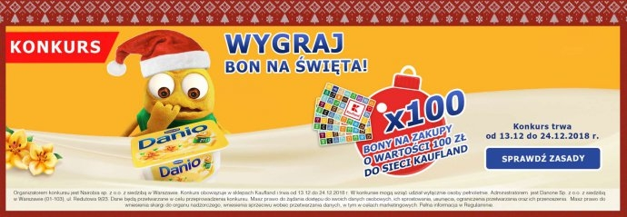 Wygraj bon na święta
