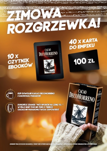 Konkurs DecoMorreno "Zimowa rozgrzewka!" w Auchan