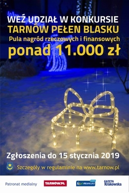 Tarnów: Konkurs "Tarnów pełen blasku"