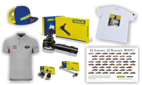 Wygraj części MOOG i gadżety NASCAR!