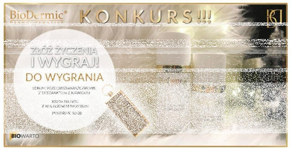 Konkurs "Złóż życzenia i wygraj"