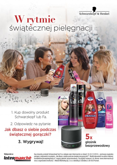 Konkurs "W rytmie świątecznej pielęgnacji" Intermarche