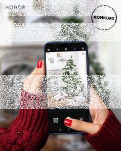 Konkurs fotograficzny "Honor 8X – choinka świąteczna"