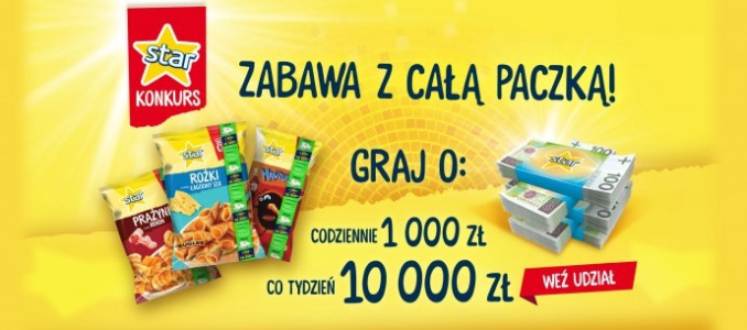 Konkurs "STAR Zabawa z całą paczką"