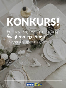 Konkurs fotograficzny "Mój Świąteczny stół"