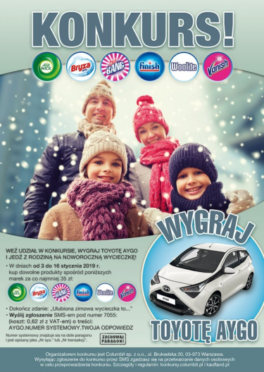 Konkurs "Jedź z rodziną w Nowy Rok!" Kaufland