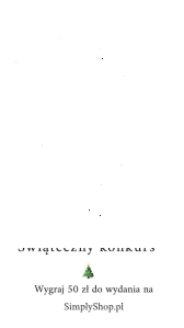 Wygraj 50 zł do wykorzystania w sklepie SimplyShop