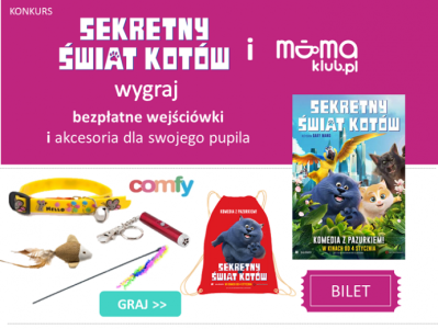 Konkurs "Sekretny świat kotów"