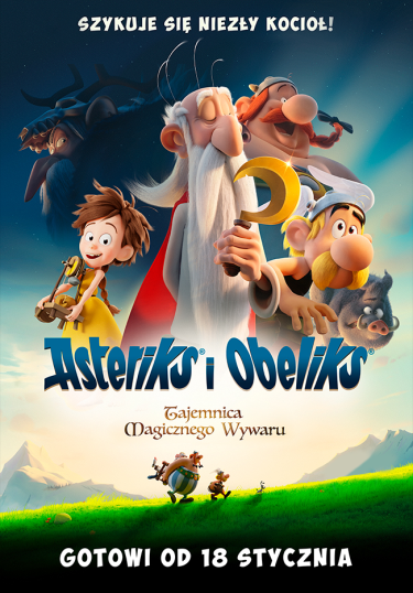 Katowice, Szczecin, Poznań, Warszawa: Wygraj wejściówki na przedpremierowy pokaz filmu "Asterix i Obelix. Tajemnica magicznego wywaru"