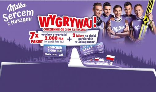 Konkurs "Milka ze skoczkami" Biedronka