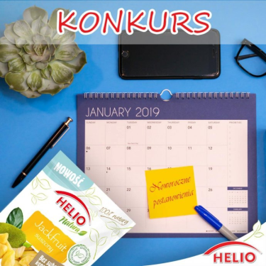 Wygraj kalendarz z inspirującymi przepisami HELIO na NOWY ROK