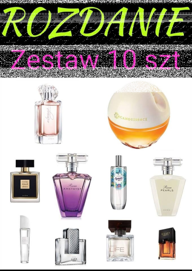 Konkurs "Mega rozdanie: 10 x perfumy AVON"