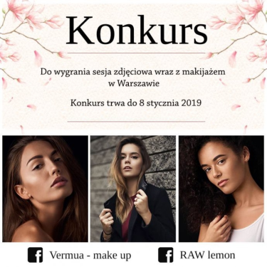 Warszawa: Wygraj sesję zdjęciową wraz z makijażem