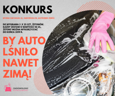 Konkurs "By auto lśniło nawet zimą"
