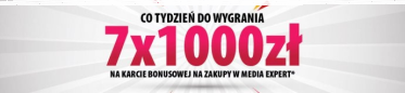 Media Expert - Konkurs 7x1000zł