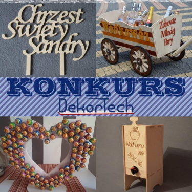 Wygraj bon na drewniane artykuły dekoracyjne!