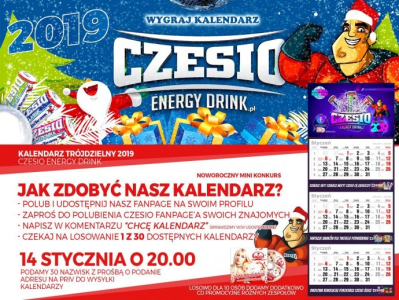 Wygraj kalendarz od Czesia