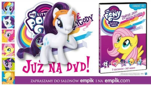 Wygraj 22. część przygód My Little Pony na DVD! do godz. 20:00
