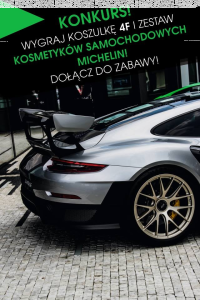 Konkurs na koszulkę i kosmetyki samochodowe