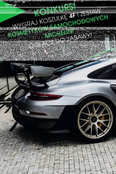 Konkurs na koszulkę i kosmetyki samochodowe