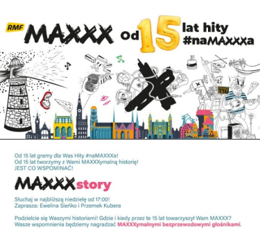 Konkurs "Jaka jest Twoja historia z MAXXXem?"