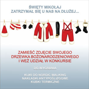 Konkurs fotograficzny "Święty Mikołaj zatrzymał się u nas na dłużej"