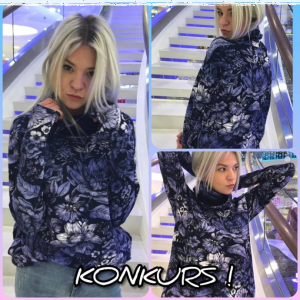 Wygraj przepiękną bluzę w kwiatowe wzory