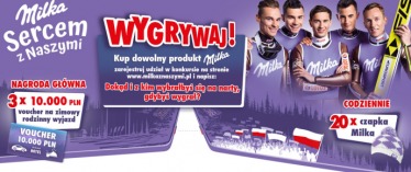 Konkurs "Milka z naszymi" Carrefour