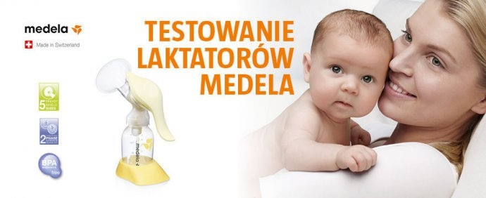 Konkurs "Przetestuj 1 z 30 laktatorów marki Medela"