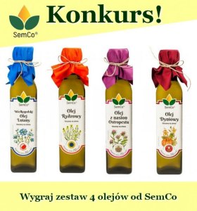 Wygraj zestaw 4 olejów od SemCo