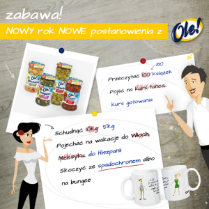 Konkurs "NOWY rok NOWE postanowienia z OLE"