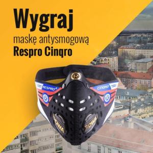 Wygraj maskę antysmogową Respro Cinqro