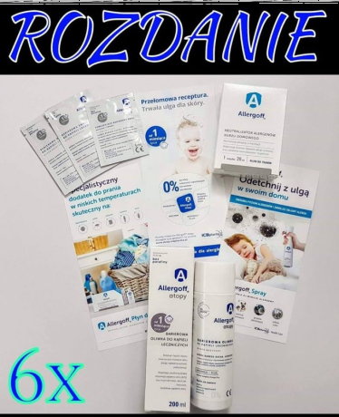 Konkurs "6 x Zestaw Allergoff"