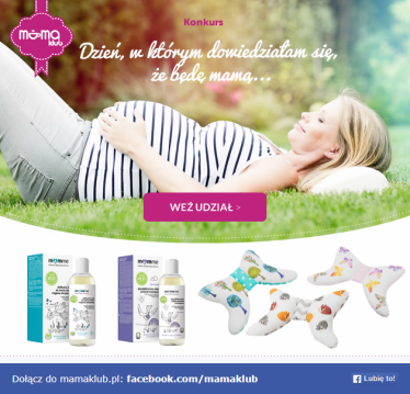 Konkurs "Dzień, w którym dowiedziałam się, że będę mamą..."