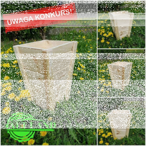 Konkurs "Drewniane donice"