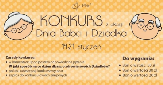 Konkurs "Dzień Babci i Dziadka"