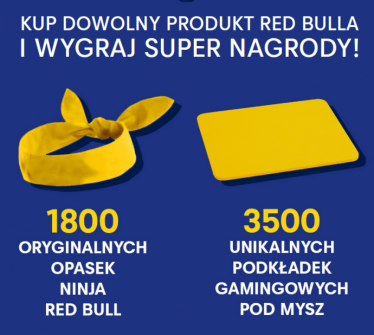 Konkurs "Red Bull Ninjas - wygraj gadżety"