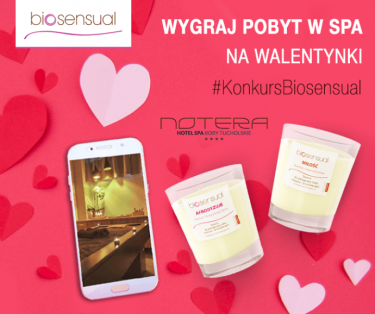Konkurs "Wygraj pobyt SPA na Walentynki"