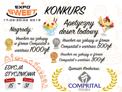 Konkurs fotograficzny "Apetyczny deser lodowy"