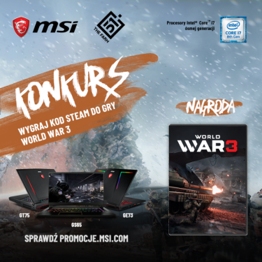 Konkurs "World_War_3_MSI#5"